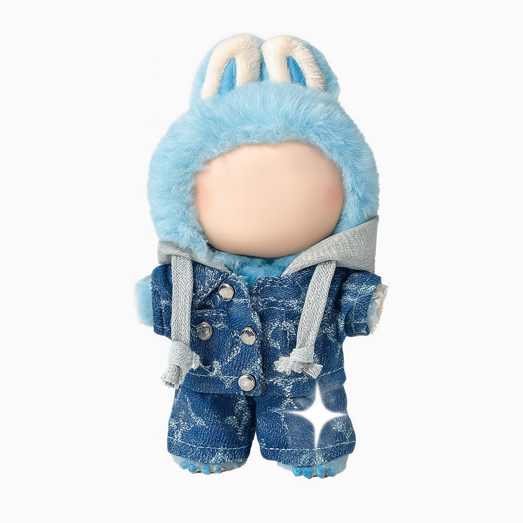 labubu denim suit
